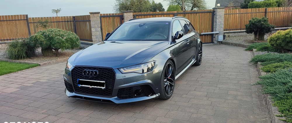 Audi RS6 cena 208000 przebieg: 119155, rok produkcji 2016 z Rumia małe 781